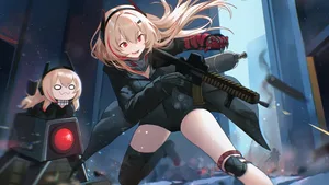 girls frontline, girls frontline 2, m4 sopmod ii (girls frontline) #737