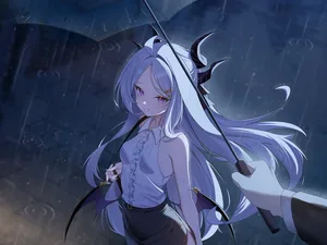 blue archive, sorasaki hina, dark #808