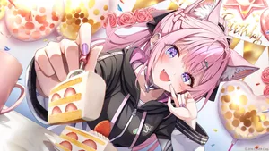 hololive, hakui koyori, animal ears #749
