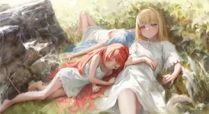 original, barefoot, blonde hair #261