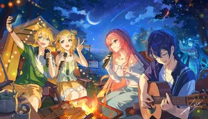 vocaloid, hatsune miku, kagamine len #999
