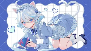 genshin impact, furina (genshin impact), animal ears #160