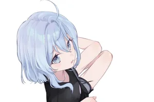 kamitsubaki studio, ciel (kamitsubaki studio), blue eyes #359