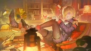 vspo!, kurumi noah, blonde hair #775
