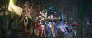 genshin impact, columbina (genshin impact), fagio (genshin impact) #714