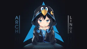 arch linux, linux, os-tan #607