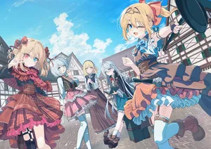 tagme (character), bicolored eyes, blonde hair #952
