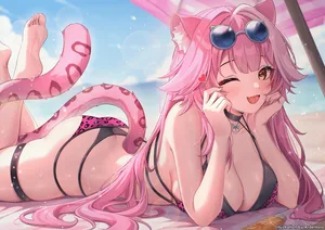 hololive, raora panthera, animal ears #612