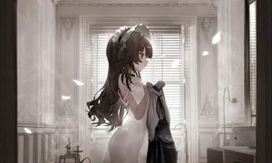 original, bath, brown hair #181