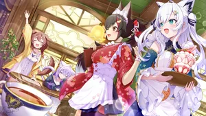 hololive, inugami korone, nekomata okayu #575